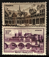 FRANCE 1941 - MNH - YT 499, 500 - Nuevos