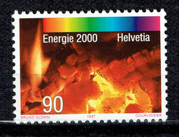 Programme D'actions "Energie 2000" : Le Feu - Unused Stamps