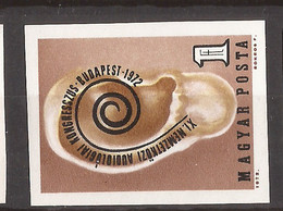 UNG -SEC 50 UNGARN UNGHERIA  AUDIOLOGIE-KONGRESS  RRR!!!!-IMPERFORATE RRR EXCELLENT QUALITY FOR THE COLLECTION  MNH - Varietà & Curiosità