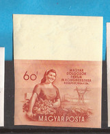 UNG -SEC 50 UNGARN UNGHERIA  ARBEITER-KONGRESS RRR!!!!-IMPERFORATE RRR EXCELLENT QUALITY FOR THE COLLECTION  MNH - Errors, Freaks & Oddities (EFO)