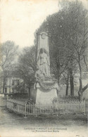 .CPA  FRANCE  47 "Laroque Timbault, Le Monument Aux Morts" - Laroque Timbault