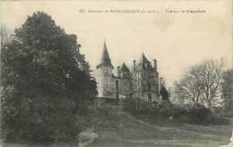 .CPA  FRANCE  47 "Monflanquin, Château De Cambes" - Monflanquin