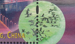 Hong Kong 1999, Bird, Birds, Geese, M/S Of 2v, MNH** - Ganzen