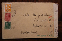 1942 Mezdra Vratchansko Bulgarie Bulgaria Bulgarien Deutsche Reich Germany Allemagne Zensur Cover Mail Bŭlgariya - Cartas & Documentos