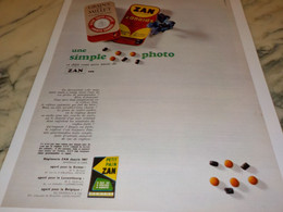 ANCIENNE PUBLICITE UNE SIMPLE PHOTO ENVIE ZAN 1970 - Affiches