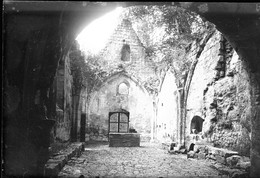 PN - 186 - INDRE ET LOIRE - PANZOULT - Ruines Du Couvent - Original Unique - Plaques De Verre