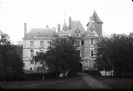 PN - 195 - INDRE ET LOIRE - PORT-BOULET - Chateau Des Réaux - Original Unique - Plaques De Verre