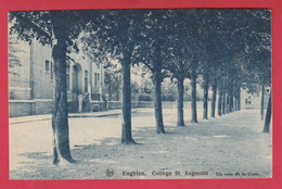 Enghien - Collège St. Augustin - Un Coin De La Cour ( Voir Verso ) - Edingen