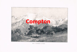 A102 276 - E.T.Compton Paul Hey Chamonix Montblanc Artikel Mit 6 Bildern 1896 !! - Autres & Non Classés