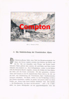 A102 280 - E.T.Compton Penninische Alpen Gressoney Artikel Mit 3 Bildern 1896 !! - Sonstige & Ohne Zuordnung