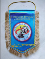 Official Pennant Of The Football Federation Of The City Of Sevastopol Ukraine - Autres & Non Classés