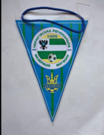 Official Pennant Of The Football Federation Of Chernihiv Oblast Ukraine - Other & Unclassified