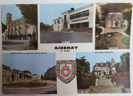 AIZENAY  85  Multivues Avec 5 Photos Et Blason. 1967 - Aizenay