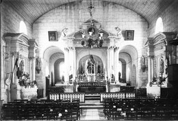 PN - 196 - INDRE ET LOIRE - PERRUSSON - Eglise Intérieur - Original Unique - Plaques De Verre