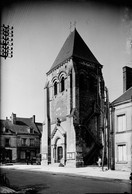 PN - 210 - INDRE ET LOIRE - MANTHELAN - L'Eglise - Original Unique - Plaques De Verre