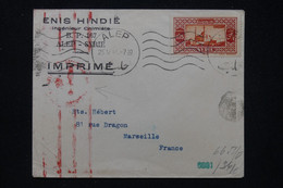 SYRIE - Enveloppe Commerciale De Alep Pour Marseille En 1941 Avec Contrôle Postal Allemand - L 94718 - Covers & Documents