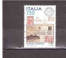 1997 £750 FILATELIA TEMATICA ITALIA98 - 1991-00: Afgestempeld