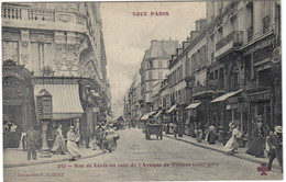 Delcampe - 257 - PARIS XVII - Tout Paris - Rue De Lévis Au Coin De L'avenue De Villiers - Paris (17)