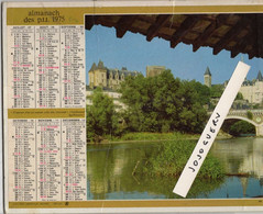 Calendrier Almanach Des PTT 1975 (carte Routière Et Ferroviaire , Plans D'Avignon , Du Vaucluse . - Grand Format : 1991-00