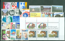 1980 Netherlands,Nederland,Niederlande,Holland,Complete Year=24 Stamps +1s/s,MNH - Annate Complete