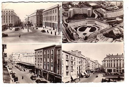 Brest - Rue De Siam Hôpital Rue De Lyon Place Tour D'auvergne - Circulé 1956 - Brest