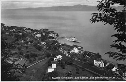 Saint-Gingolph Lac Léman Vue Générale Et Le Lac - Saint-Gingolph