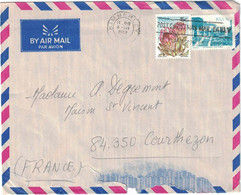 Afrique Du Sud - Kimberley - Lettre Avion Pour La France - Post Crhistmas Mail - 4 Décembre 1982 - Usati
