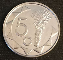 NAMIBIE - NAMIBIA - 5 CENTS 2009 - KM 1 - Namibie