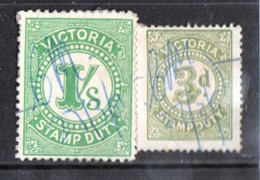 AUSTRALIA VICTORIA STAMP DUTY FISCAL 3D - Other & Unclassified