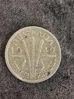 1942 3 PENCE ARGENT AUSTRALIE / AUSTRALIA / SILVER - Threepence