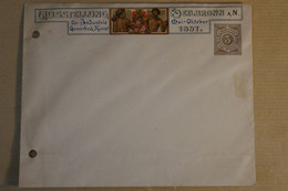 P22 WURTENBERG BELLE LETTRE RARE 1897 NON VOYAGEE 3 PF - Interi Postali