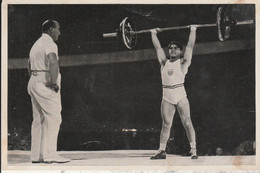 Jeux Olympiques 1936 - Anthony Terlazzo (USA) (image D' Album) - Haltérophilie