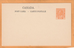 Canada Old Card Unused - 1903-1954 Rois