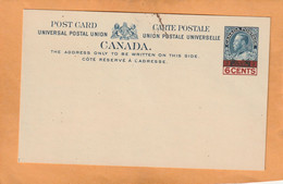 Canada Old Card Unused - 1903-1954 De Koningen