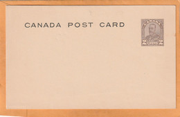 Canada Old Card Unused - 1903-1954 De Koningen