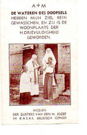 Missie Belgisch Kongo Congo Doopsel 1936    Bidprentje Gebed  Devotiedevotieprentie  Prentje Devotion  Ndl-talig - Religion & Esotericism