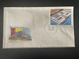 Cape Verde Cabo Verde 1982 Mi. 465 FDC Independencia Independance Unabhängigkeit Bateau Ship Schiff Flag Drapeau - Boten