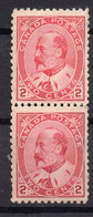 CANADA/1903/MNH/SC#90/KING EDWARD VII / ROYALTY / 2C CARMINE, TYPE II - Unused Stamps