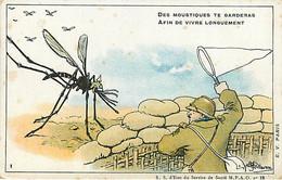 Illustrateur Guillaume  Anti Paludisme - Hardy, Florence