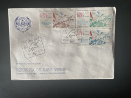 Cape Verde Cabo Verde 1989 Mi. 560 - 562 FDC PhilexFrance Delacroix French Revolution Française 1789 - French Revolution