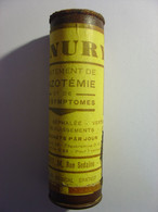 BOITE DE QUINURYL MEDICAMENT CIRCA 1930 - BOITE PLEINE - TRAITEMENT DE L'AZOTEMIE ET DE SES SYMPTOMES - Boîtes