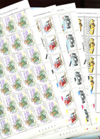 Belgie 1996 2649/52 Oldtimers Ferrari Germain Alfa Romeo Mercedes-benz FULL SHEET MNH Plaatnummer 2222 - 1991-2000