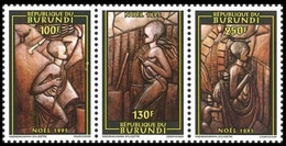 1071/73**(BL136) - Noël  / Kerstmis  / Weihnachten  / Christmas  - BURUNDI - Ungebraucht