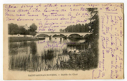 CPA 18 SAINT AIGNAN DES NOYERS Bords Du Cher ( Marques Postales Vierzon à Tours ) 1909 - Sonstige Gemeinden