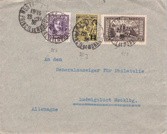 MONACO - LETTRE 1936 > LUDWIGSLUST/DE / QE 123 - Cartas & Documentos