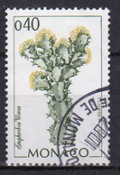 Monaco Single 40c Stamp From  Set To Celebrate Cacti And Succulents  In Fine Used. - Used Stamps