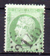 Col18  France Napoléon III 1862  N° 20 Oblitéré  Cote 10,00€ - 1862 Napoleon III