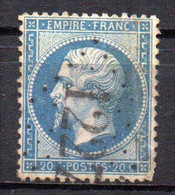 Col18  France Napoléon III 1862  N° 22 Oblitéré  Cote 2,00€ - 1862 Napoleon III