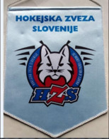 Hockey-  Official Pennant Ice Hockey Federation Of Slovenia - Other & Unclassified