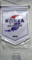Hockey-  Official Pennant Ice Hockey Federation Of South Korea - Other & Unclassified